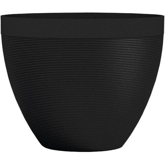 Maceta - GARDEN ID - Green Care Impact Black-Anth - 50 x 41 cm - 10 años de garantía - 100% reciclado - Resistente a los rayos UV/gel Maceta - GARDEN ID - Green Care Impact Black-Anth - 50 x 41 cm - 10 años de garantía - 100% reciclado - Resistente a los rayos UV/gel