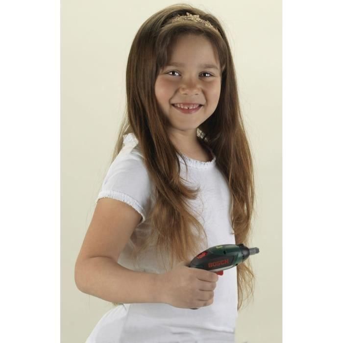 BOSCH Ixolino II Destornillador Juguete Electrónico Realista con Sonido, Luz y Rotación, Puntas Intercambiables, Niños +3 Años 2