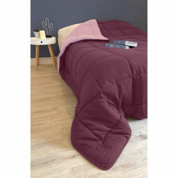 Toison D'Or Edredón microfibra 100% poliéster CALGARY 400g/m² Fibras Huecas de Silicona 240x260cm Ciruela y Parma 2 Toison D'Or Edredón microfibra 100% poliéster CALGARY 400g/m² Fibras Huecas de Silicona 240x260cm Ciruela y Parma 2
