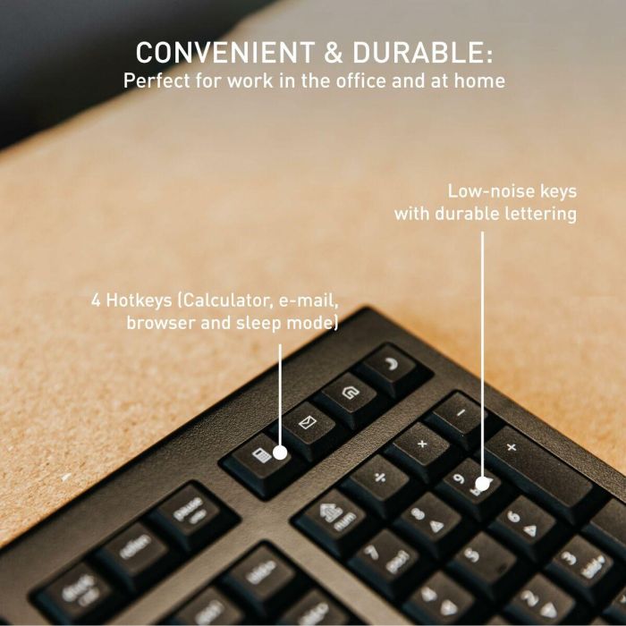Cherry KW 3000 Teclado Inalámbrico Completo QWERTY Español Negro con Teclado Numérico y Reposamuñecas 11 Cherry KW 3000 Teclado Inalámbrico Completo QWERTY Español Negro con Teclado Numérico y Reposamuñecas 11