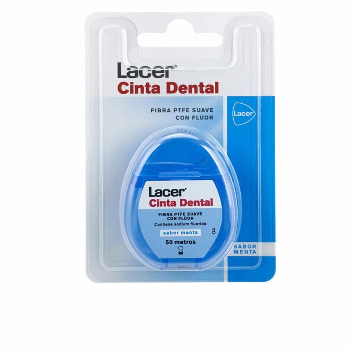 Lacer Cinta Dental Ptfe Sabor Menta 50 Metros