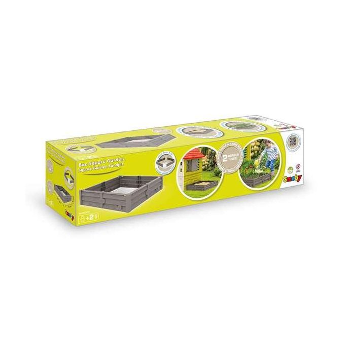 Arenero con 2 usos, usa la arena para jugar o para cultivar. capacidad 60-70 litros. 77x76x17 cm 5 Arenero con 2 usos, usa la arena para jugar o para cultivar. capacidad 60-70 litros. 77x76x17 cm 5