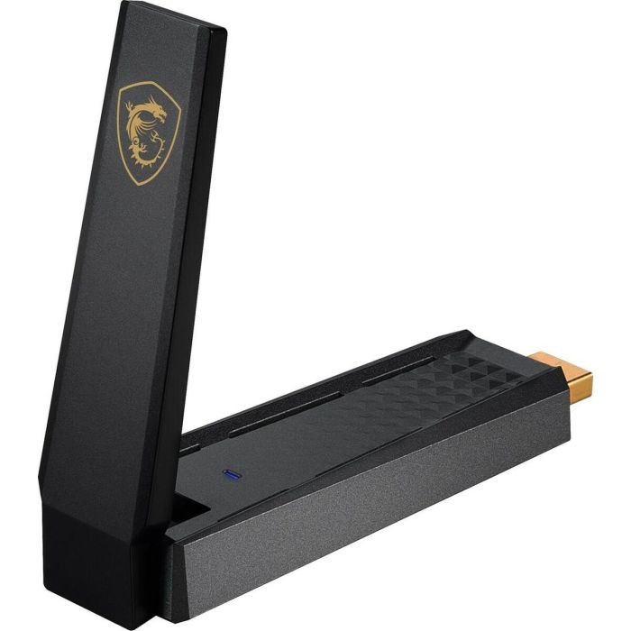 Adaptador de Red MSI AXE5400 Negro 1 Adaptador de Red MSI AXE5400 Negro 1