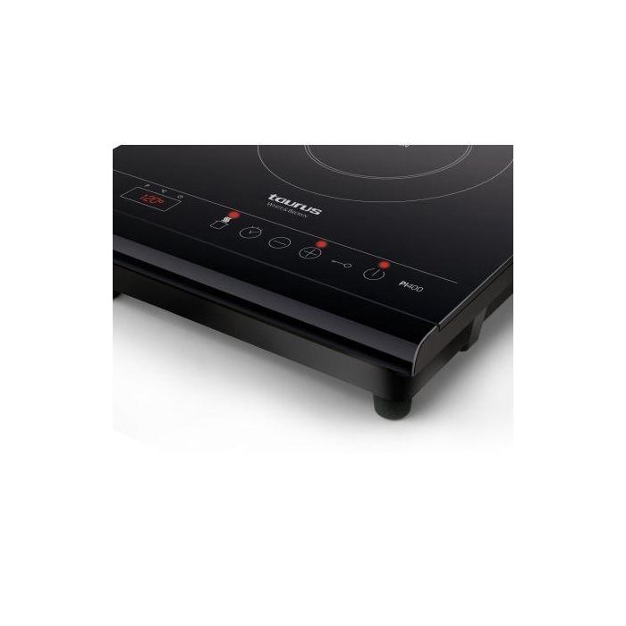 PLACA INDUCCIÓN TAURUS PI-400 - 2000W - PORTÁTIL - 2 MODOS DE COCCIÓN - VISUALIZADOR LED