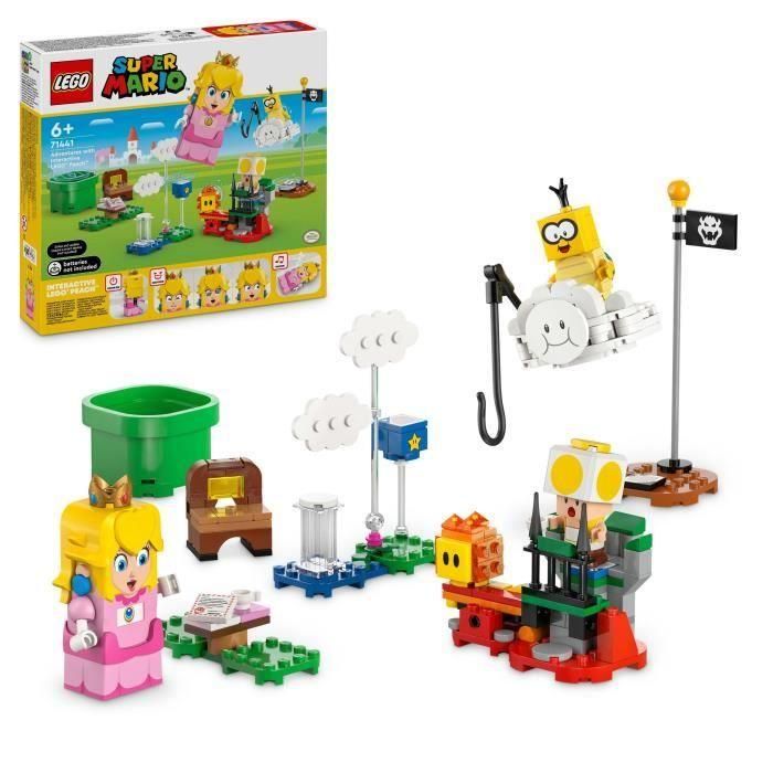 LEGO Super Mario 71441 Las Aventuras de LEGO Peach Interactive - Princess Toy LEGO Super Mario 71441 Las Aventuras de LEGO Peach Interactive - Princess Toy