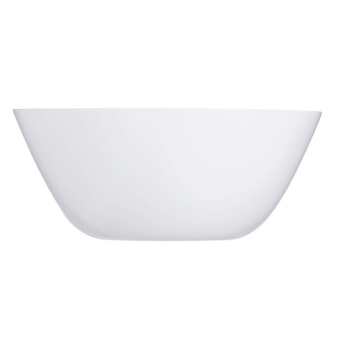 Luminarc Zelie Ensaladera de Vidrio Templado Blanco 18 cm, Apto Microondas y Lavavajillas 0 Luminarc Zelie Ensaladera de Vidrio Templado Blanco 18 cm, Apto Microondas y Lavavajillas 0