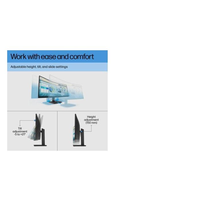 HP 86.4cm (34") Quad HD 3440 x 1440, 21:9, 250cd/m², 5ms, 178°/178°, 3000:1 23 HP 86.4cm (34") Quad HD 3440 x 1440, 21:9, 250cd/m², 5ms, 178°/178°, 3000:1 23