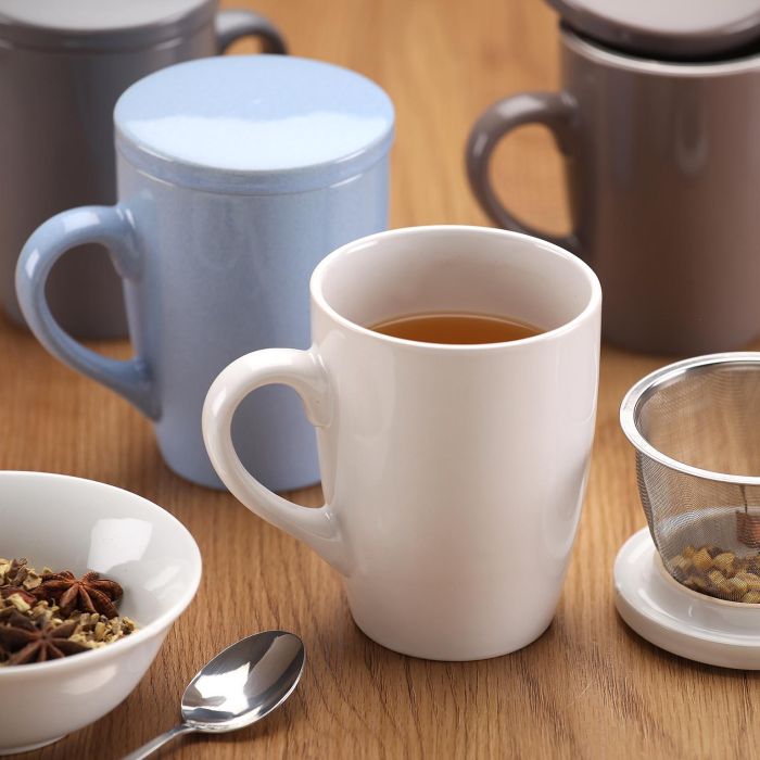 Taza Infusion Gris Versa 8X10CM (6 Unidades) 1 Taza Infusion Gris Versa 8X10CM (6 Unidades) 1