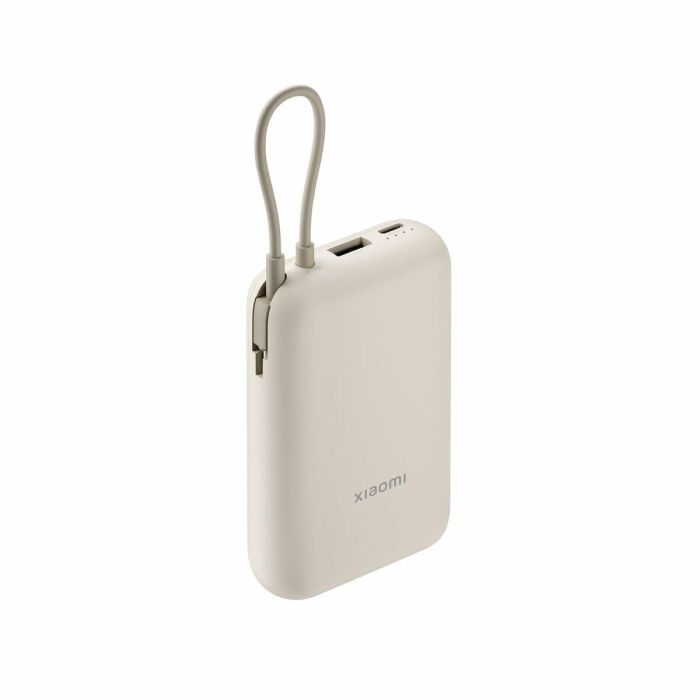 Powerbank 10000mAh Xiaomi Power Bank Integrated Cable/ 22.5W/ Beige 12