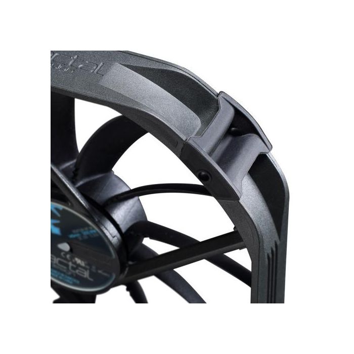 Fractal Design FD-FAN-VENT-HF14-BK Ventilador para Caja de PC de 14 cm Negro Gris 2