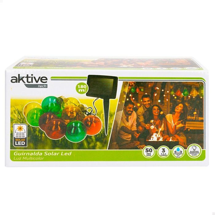 Guirnalda de Bolas LED Aktive LED 160 x 1 x 5,8 cm (6 Unidades) 1