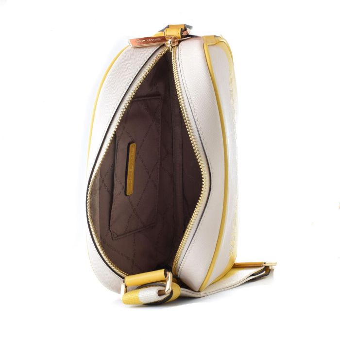 Bolso Bandolera Michael Kors JET SET TRAVEL Amarillo 22 x 15 x 6 cm 1 Bolso Bandolera Michael Kors JET SET TRAVEL Amarillo 22 x 15 x 6 cm 1