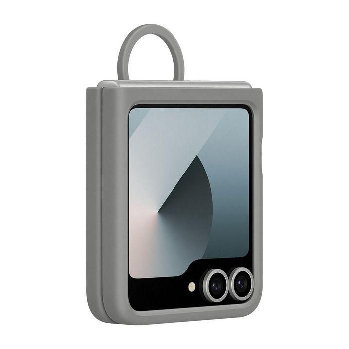 Samsung EF-PF741TJEGWW Funda con Anilla para Galaxy Z Flip6 Color Gris 2 Samsung EF-PF741TJEGWW Funda con Anilla para Galaxy Z Flip6 Color Gris 2
