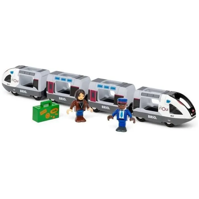 Brio World Tren TGV INOUI SNCF Circuito de Madera RAV7312350360875 1