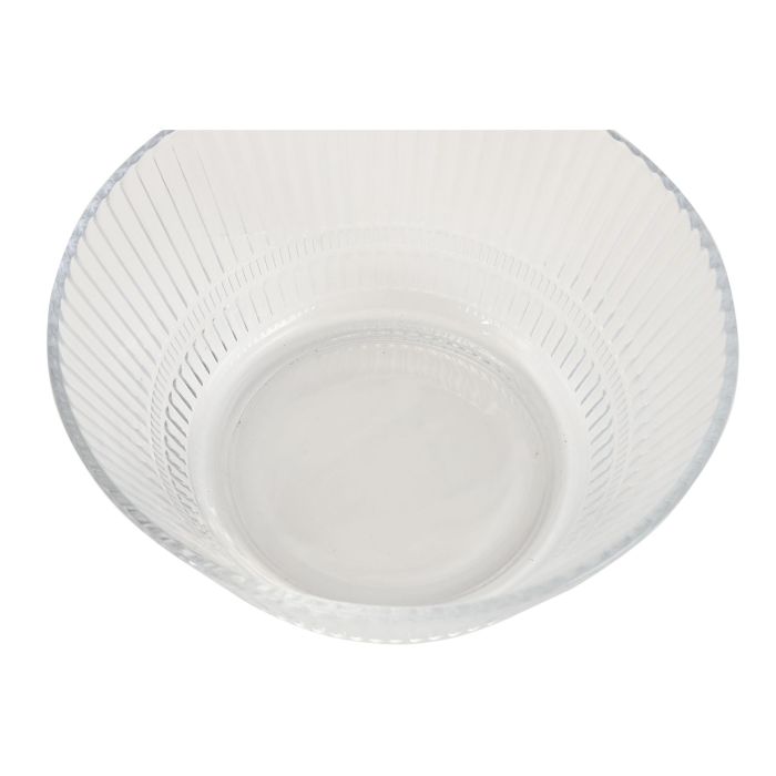 Ensaladera Basicos DKD Home Decor Transparente 22 x 9.5 x 22 cm 1