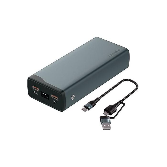 4smarts Powerbank VoltHub Pro 26800mAh QuickCharge PD gunmetal