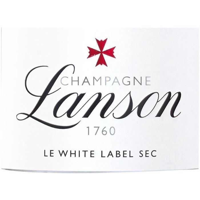 Champán Lanson Le White Label Dry - 75 cl 1