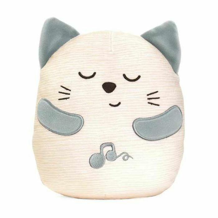 Peluche con Sonido Chicco Gato Blanco 15 Peluche con Sonido Chicco Gato Blanco 15