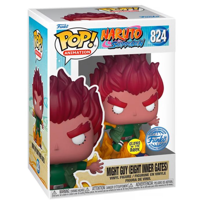 Funko Pop Naruto Shippuden Might Guy Brillo en la Oscuridad 0 Funko Pop Naruto Shippuden Might Guy Brillo en la Oscuridad 0