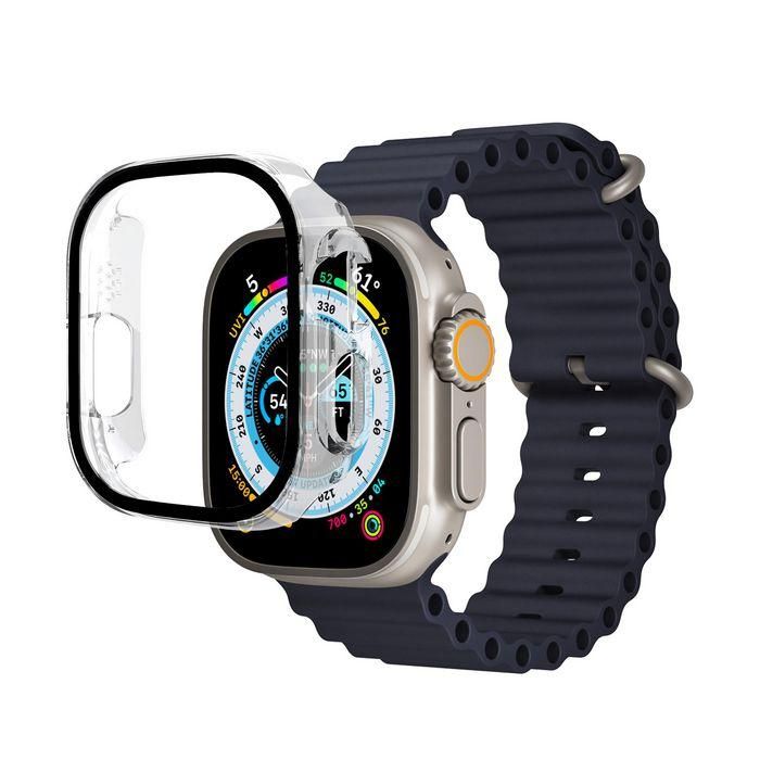 eSTUFF Titan Shield Protector de Pantalla de Cuerpo Completo para Apple Watch Ultra - Transparente eSTUFF Titan Shield Protector de Pantalla de Cuerpo Completo para Apple Watch Ultra - Transparente