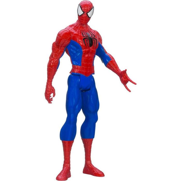 Figura Titan Hero Spiderman Ultimate Marvel 30cm 1 Figura Titan Hero Spiderman Ultimate Marvel 30cm 1