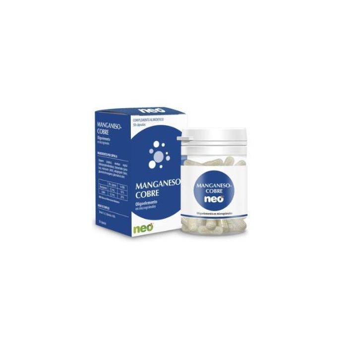 Manganeso-Cobre Microgranulos Neo 50Cap. Manganeso-Cobre Microgranulos Neo 50Cap.