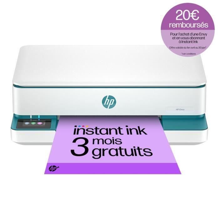 Impresora multifunción de inyección de tinta en color HP Envy 6122e - Escaneo de copias - 3 meses de tinta instantánea incluida con HP+ Impresora multifunción de inyección de tinta en color HP Envy 6122e - Escaneo de copias - 3 meses de tinta instantánea incluida con HP+
