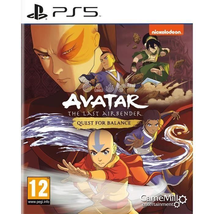Avatar The Last Airbender Búsqueda del equilibrio - Juego de PS5 Avatar The Last Airbender Búsqueda del equilibrio - Juego de PS5