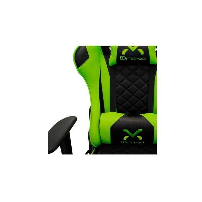 Silla Gaming Droxio Troun/ Verde y Negra 1