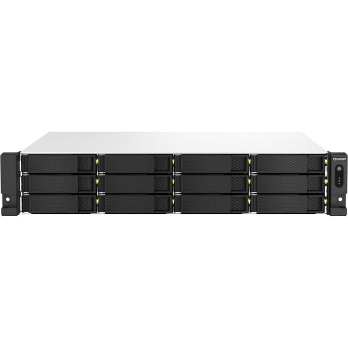 Qnap TS-1264 Servidor NAS 12 Bahías, Intel Celeron N5095 Quad-Core 2.9GHz, 8GB RAM, 4GB Flash, RAID 0/1/5/6/10/50/60, 2.5GbE
