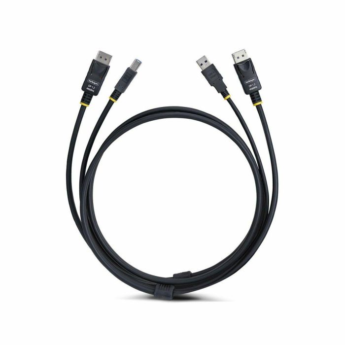 Cable adaptador Startech DU1226-KVM-CABLE Negro 1,8 m 1