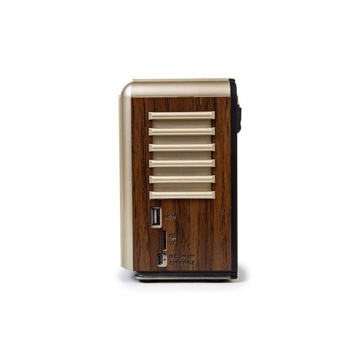 Radio Portátil Bluetooth Kooltech Retro AM/FM 1
