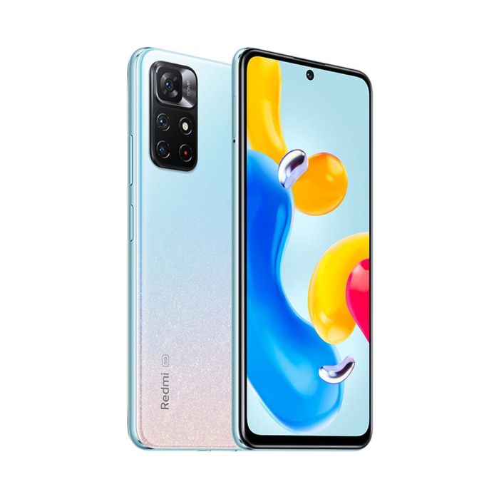 Xiaomi Redmi Note 11S 5G 4GB RAM 128GB Almacenamiento Azul, Pantalla 6.6", Cámara 50MP, MediaTek Dimensity 810, Android 11 Xiaomi Redmi Note 11S 5G 4GB RAM 128GB Almacenamiento Azul, Pantalla 6.6", Cámara 50MP, MediaTek Dimensity 810, Android 11