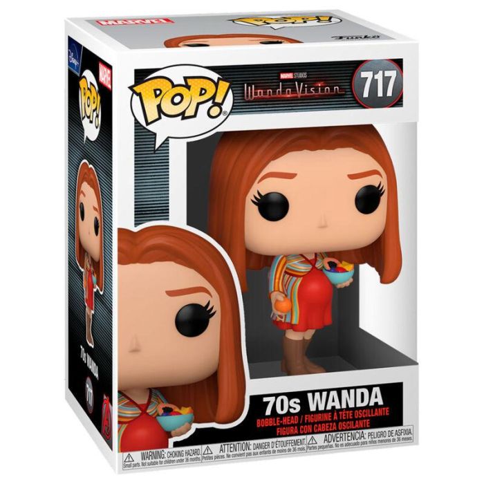 Figura POP Marvel WandaVision Wanda 70s 1
