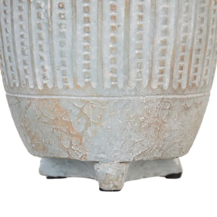 Macetero Cemento Decoración 14 X 14 X 14 cm