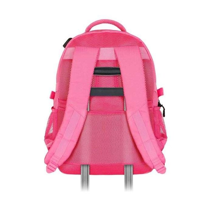 Karactermania Barbie Run. Plus Fan Varsity Mochila Escolar Rosa 44x34x21 cm con Puerto USB y Compartimentos Múltiples 6 Karactermania Barbie Run. Plus Fan Varsity Mochila Escolar Rosa 44x34x21 cm con Puerto USB y Compartimentos Múltiples 6
