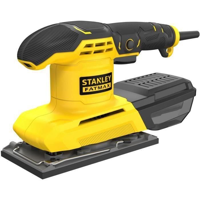 STANLEY FATMAX FMEW214K-QS Lijadora Orbital Eléctrica 280W con Órbita de 2mm, para Lijado Profesional en Madera, Metal y Multimateriales con Maletín 3 STANLEY FATMAX FMEW214K-QS Lijadora Orbital Eléctrica 280W con Órbita de 2mm, para Lijado Profesional en Madera, Metal y Multimateriales con Maletín 3