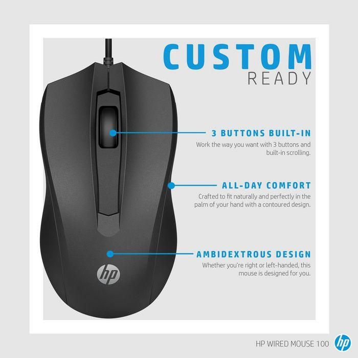 HP Wired Mouse 100 5 HP Wired Mouse 100 5