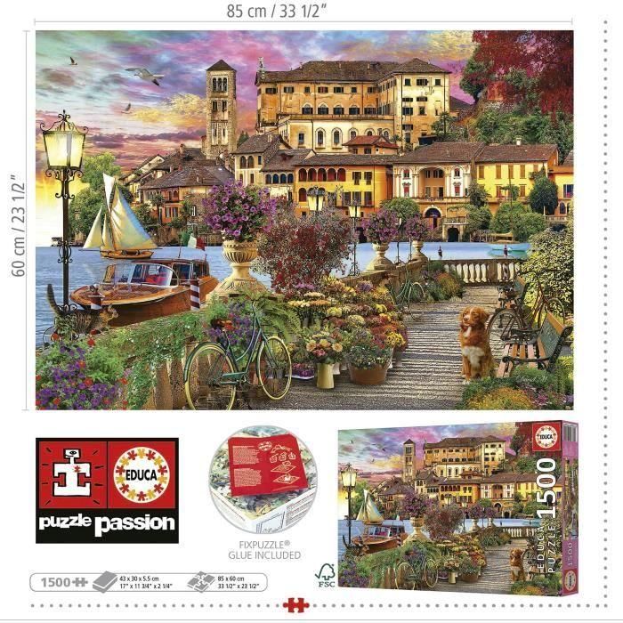 Caminata italiana - rompecabezas de 1500 piezas 2 Caminata italiana - rompecabezas de 1500 piezas 2