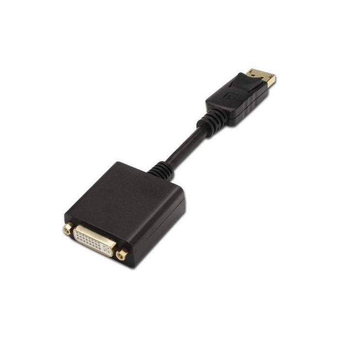 Aisens Conversor DisplayPort a DVI Single Link, DP-M a DVI A-H, Negro, 15 cm Aisens Conversor DisplayPort a DVI Single Link, DP-M a DVI A-H, Negro, 15 cm