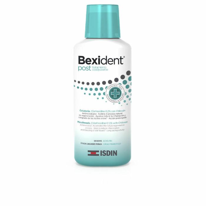 Isdin Bexident Post Colutorio Coadyuvante. Enjuague Bucal Recuperación Dental, Protección Encías. Antiinflamatorio Sin Alcohol 250 ml. 0 Isdin Bexident Post Colutorio Coadyuvante. Enjuague Bucal Recuperación Dental, Protección Encías. Antiinflamatorio Sin Alcohol 250 ml. 0