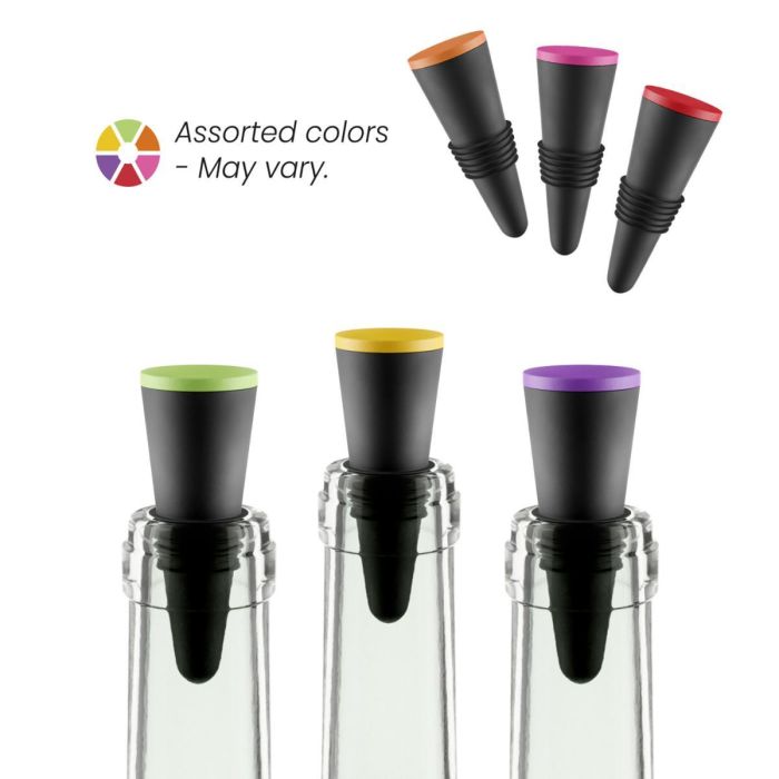 Set 3 Tapones Silicona y Polipropileno Tapones Formas Koala 3,4x6,5 cm 1