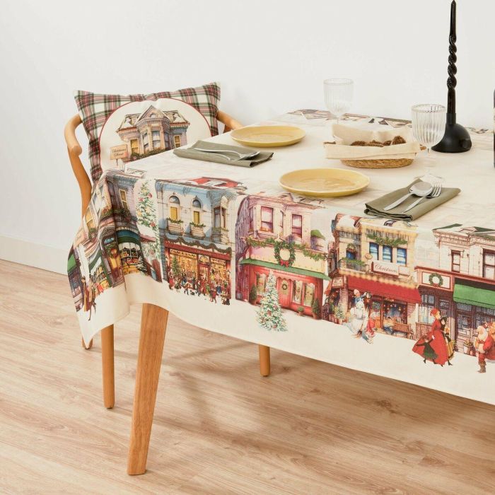 Mantel antimanchas Belum Christmas City Multicolor 350 x 155 cm