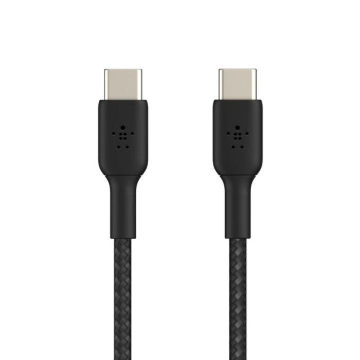 Belkin CAB004BT1MBK Cable USB-C a USB-C Trenzado 1M Negro 2