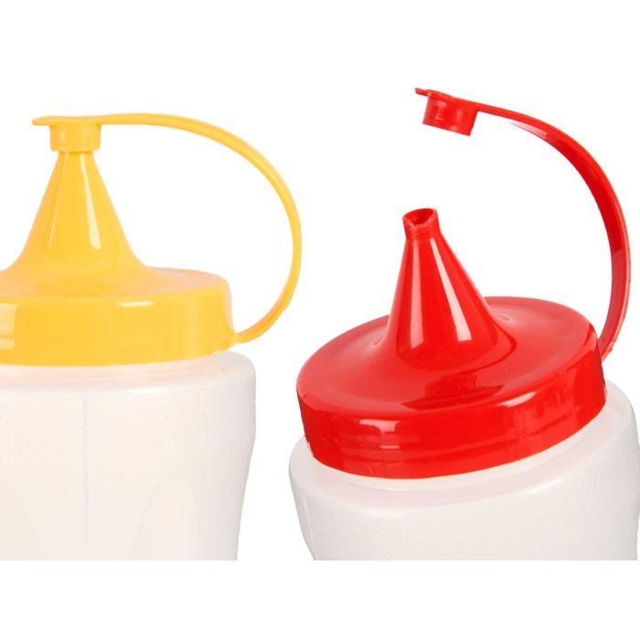 Bote Plastico Salsas 700Ml Surtidos Colores Kinvara 7X24CM (24 Unidades) 3 Bote Plastico Salsas 700Ml Surtidos Colores Kinvara 7X24CM (24 Unidades) 3