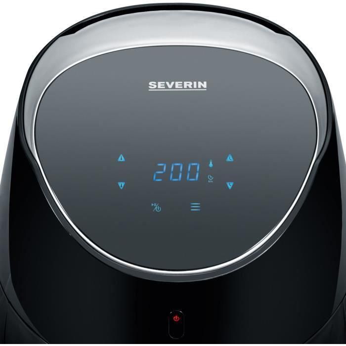 Multi-olla de aire caliente SEVERIN FR2445 XXL: 5L - Freidora sin aceite - 8 programas - Termostato regulable - Pantalla LED - negro / i 1 Multi-olla de aire caliente SEVERIN FR2445 XXL: 5L - Freidora sin aceite - 8 programas - Termostato regulable - Pantalla LED - negro / i 1