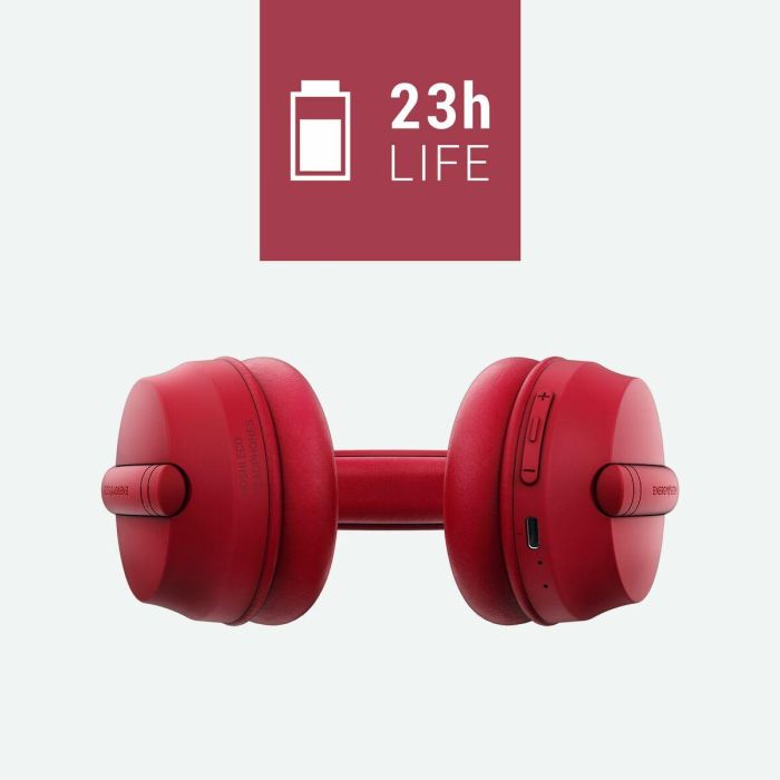 Energy Sistem Auriculares Hoshi Eco Red Bluetooth 5.3 Diadema con Micrófono - 457557 4 Energy Sistem Auriculares Hoshi Eco Red Bluetooth 5.3 Diadema con Micrófono - 457557 4