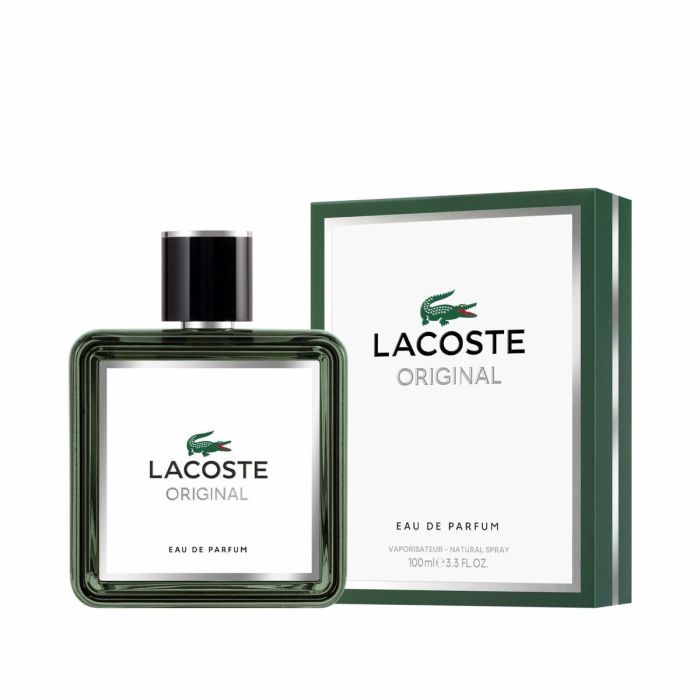 Lacoste Original Eau de Parfum Vaporizador para Hombre 100 ml | Amaderado Fougère, Cítrico Especiado con Sándalo y Pachulí
