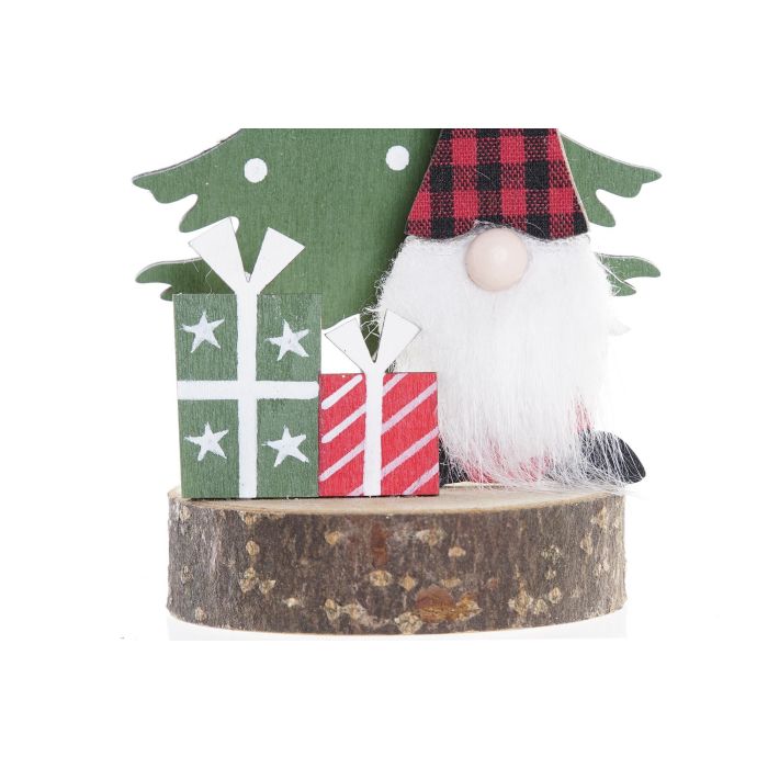 DKD Home Decor Set 6 Adornos para Árbol de Navidad Tradicionales MDF Verde Rojo 8x8x19 cm 2 DKD Home Decor Set 6 Adornos para Árbol de Navidad Tradicionales MDF Verde Rojo 8x8x19 cm 2