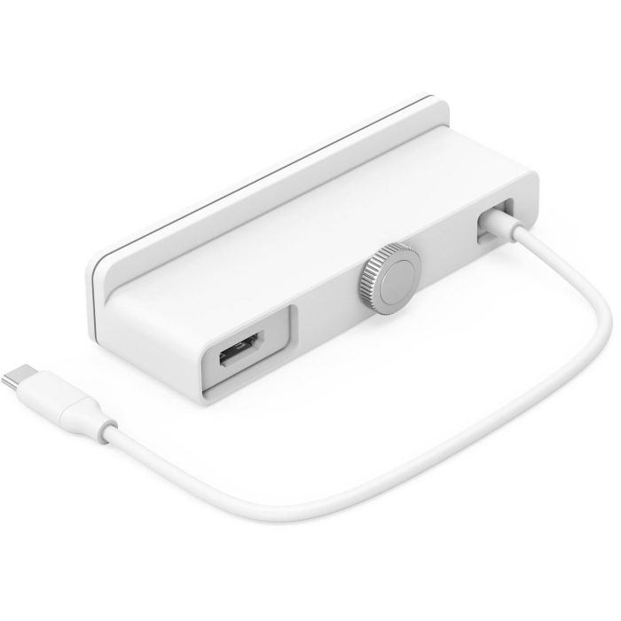 Targus HYPER HD34A8 Hub USB-C 5 en 1 con HDMI 4K, 2x USB-A 3.2, USB-C, Lector SD/MicroSD. Color Blanco. 2 Targus HYPER HD34A8 Hub USB-C 5 en 1 con HDMI 4K, 2x USB-A 3.2, USB-C, Lector SD/MicroSD. Color Blanco. 2